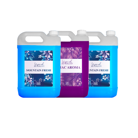 Pachet 3 Detergent 1 Liliac Aroma + 2 Fresh Mountain