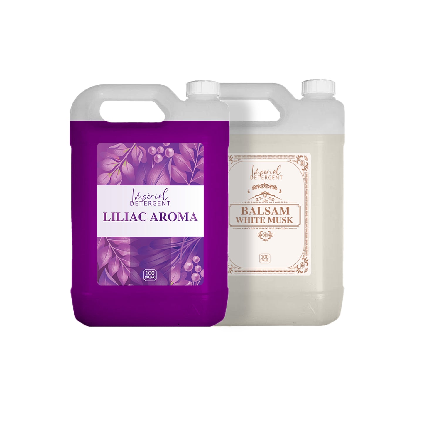 Pachet Detergent Liliac Aroma + Balsam White Musk