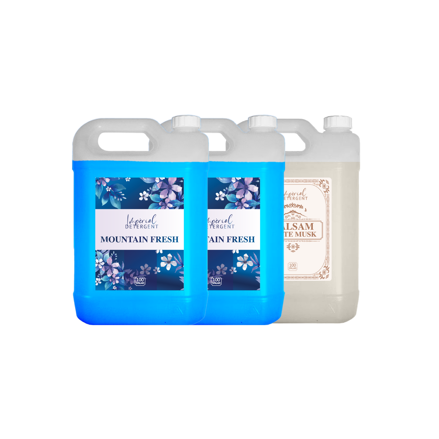 Pachet 2 x Detergent fresh 5L + 1 x Balsam 5L