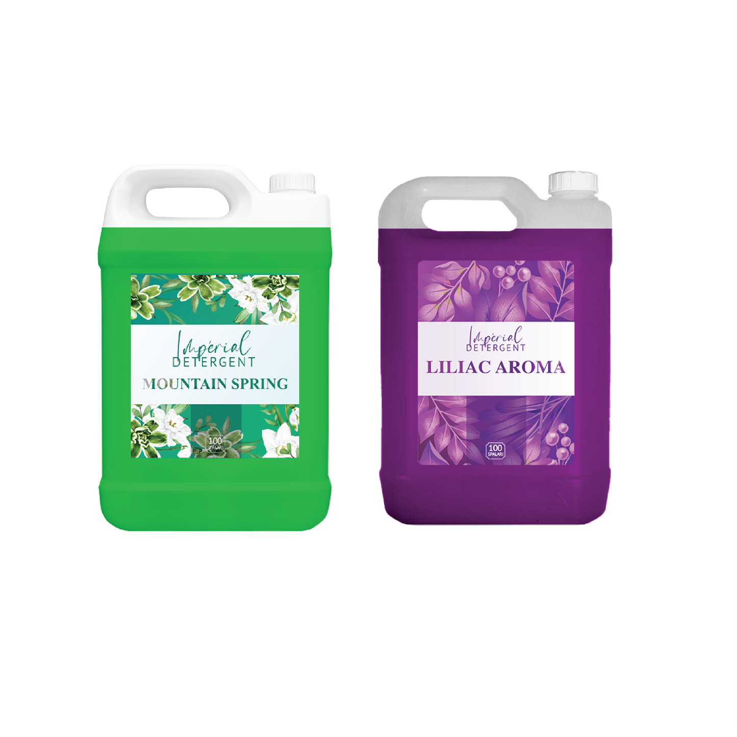 Pachet Detergent 1x  Liliac Aroma + 1x Spring Mountain